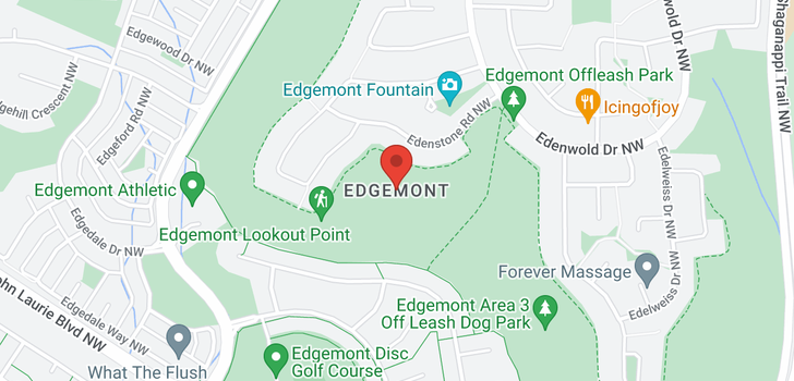 map of 256 EDGELAND RD NW